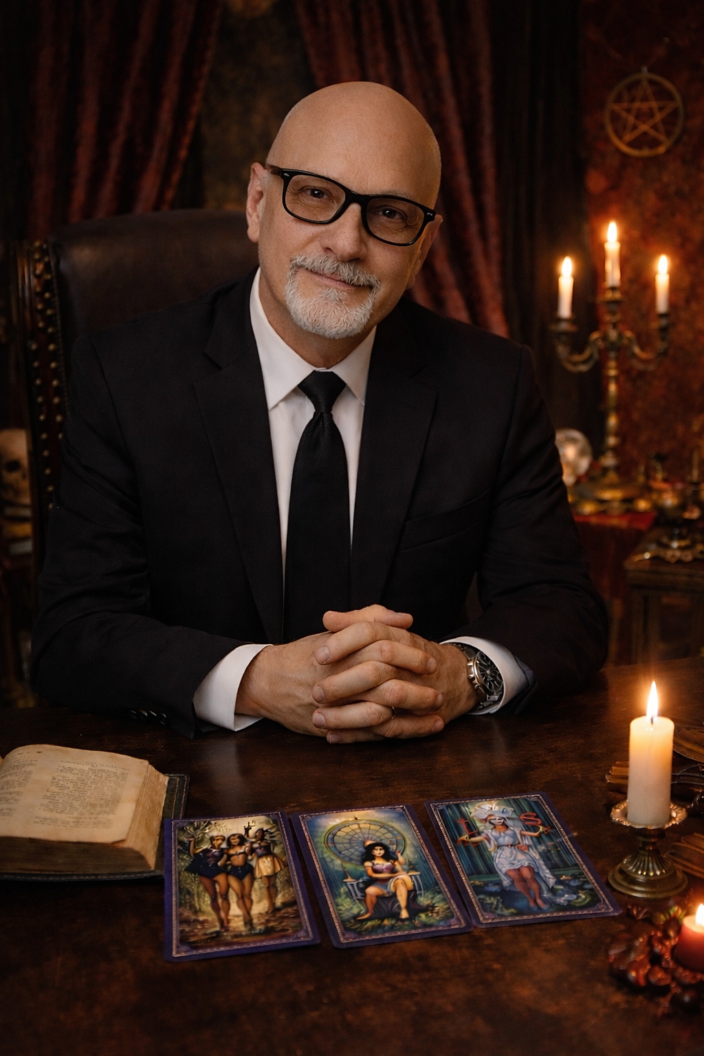 Consulto di cartomanzia ed esoterismo con Maestro Athan Dah, 35 anni di esperienza